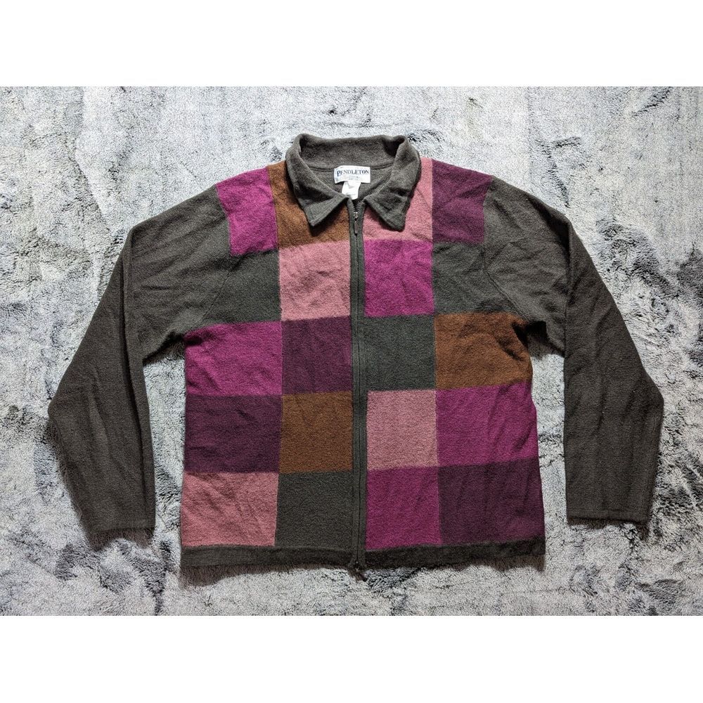 Pendleton Full Zip Sweater Women's Size Large